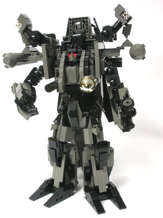 Illustration for article titled LEGO Decepticon Will LEGO Its Way Into Your Heart